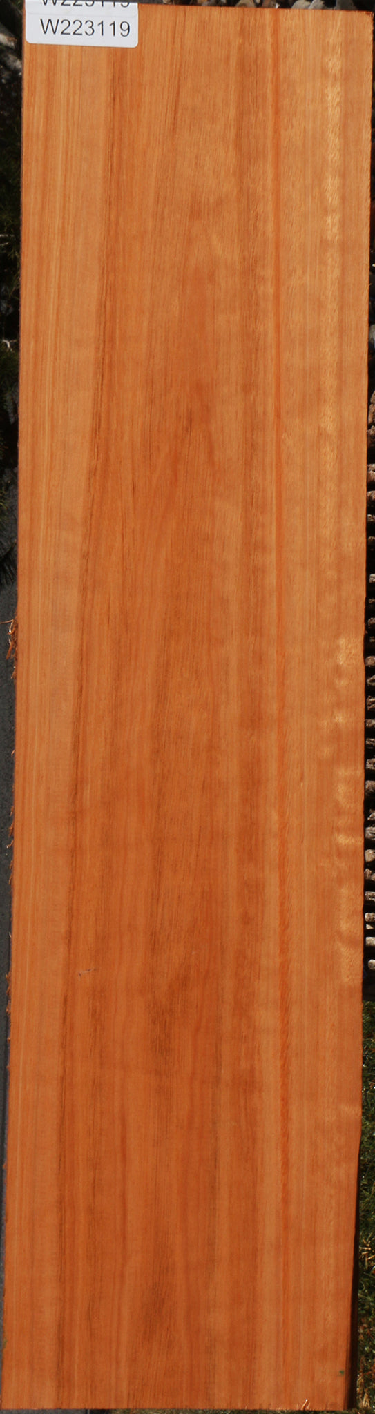 Figured Red Grandis Lumber