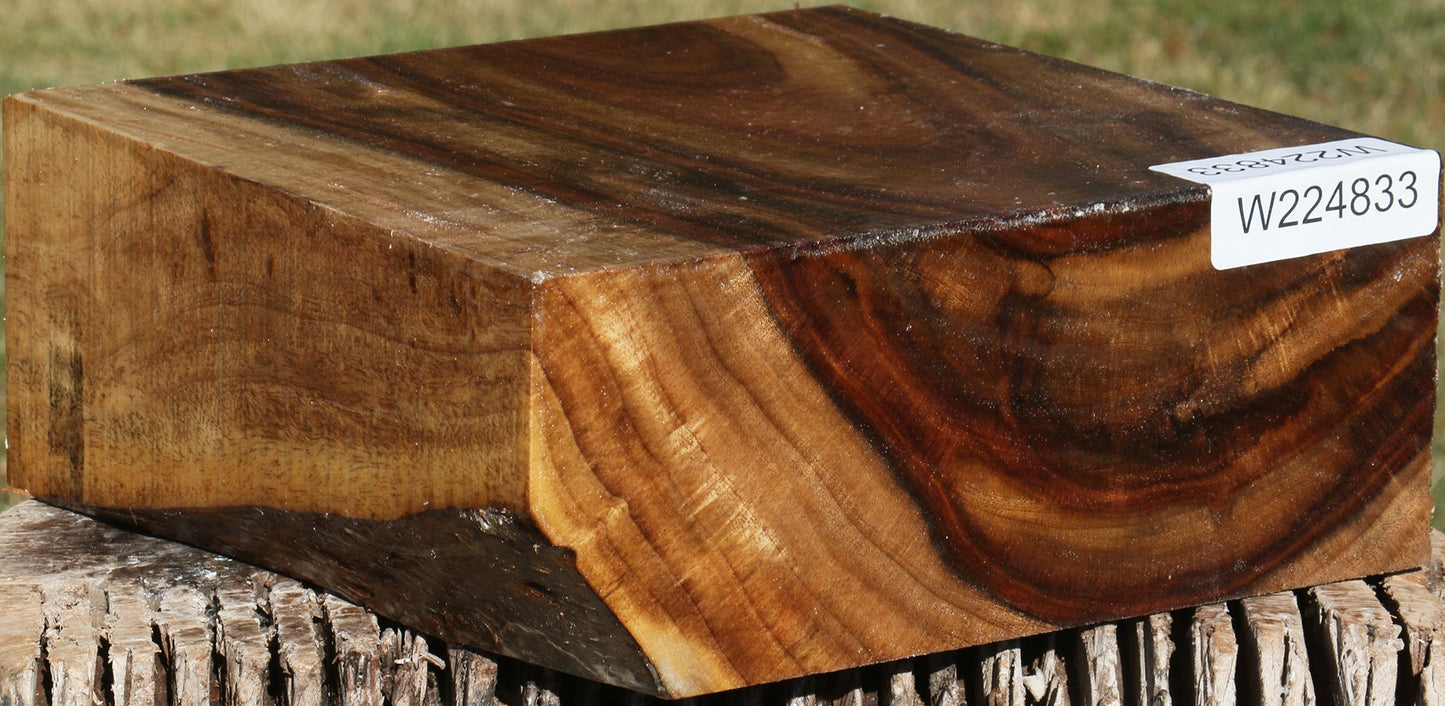 Figured East Indian Rosewood Bowl Blank