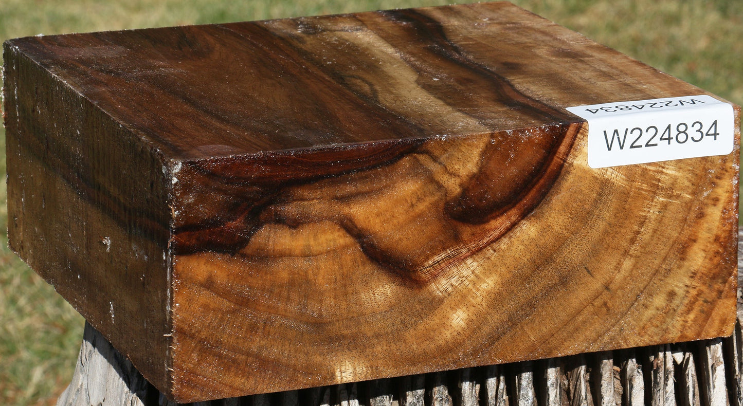 Figured East Indian Rosewood Bowl Blank