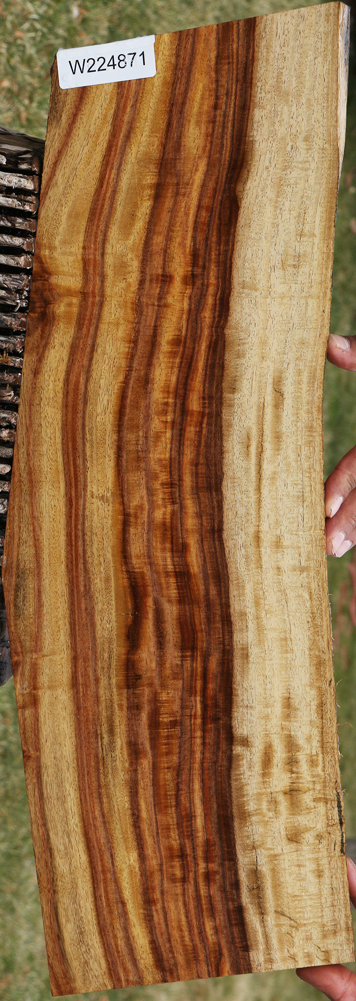 Extra Fancy East Indian Rosewood Live Edge Instrument Lumber