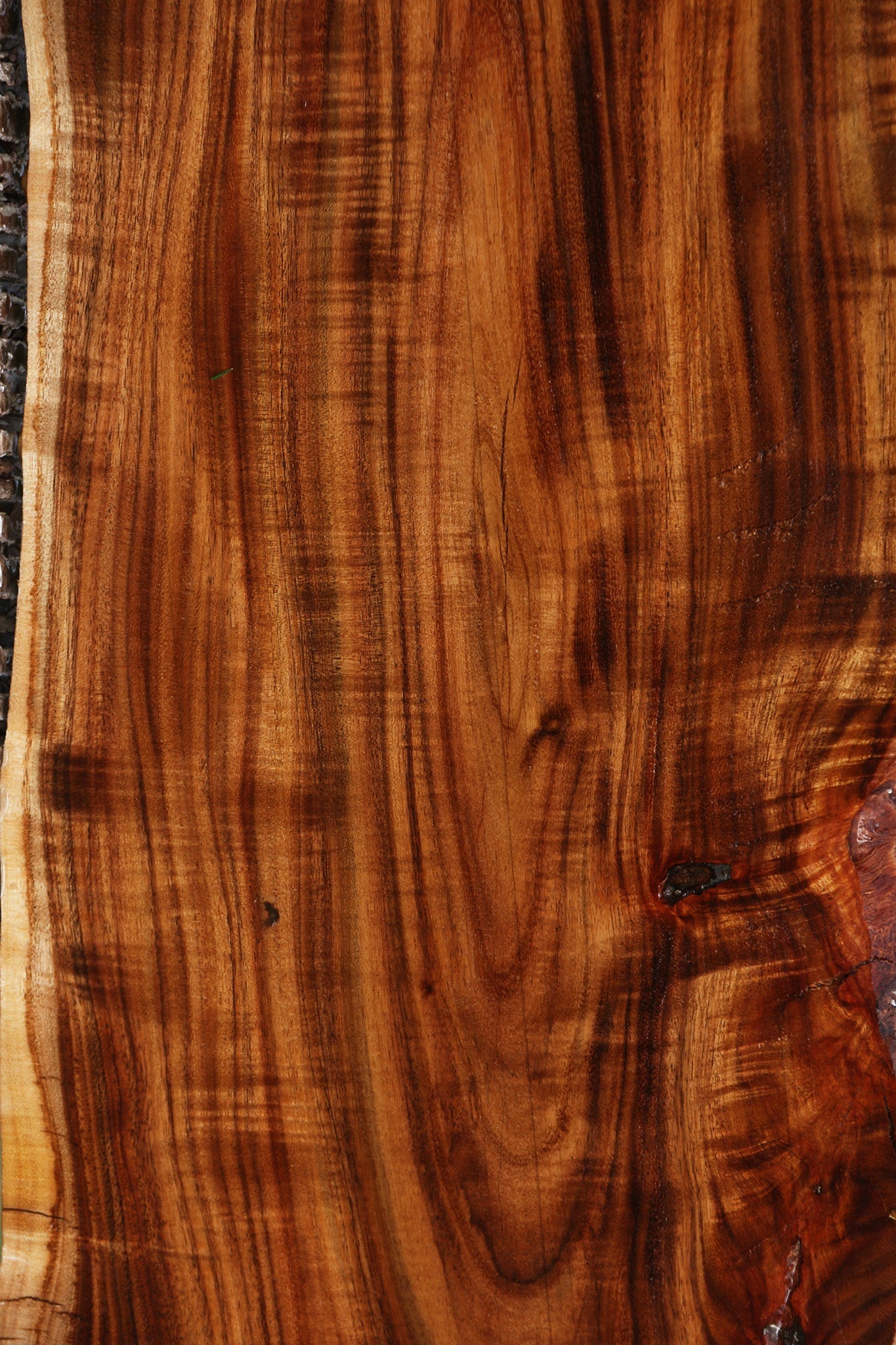 Extra Fancy East Indian Rosewood Live Edge Lumber