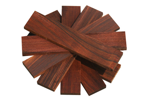 Cocobolo Micro Lumber or Bridge Blank (6-1/2" x 1-3/4" x 3/8")