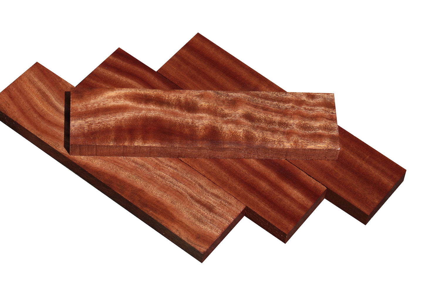 Ribbon Figured Sapele Lumber (12" x 3" x 7/8")