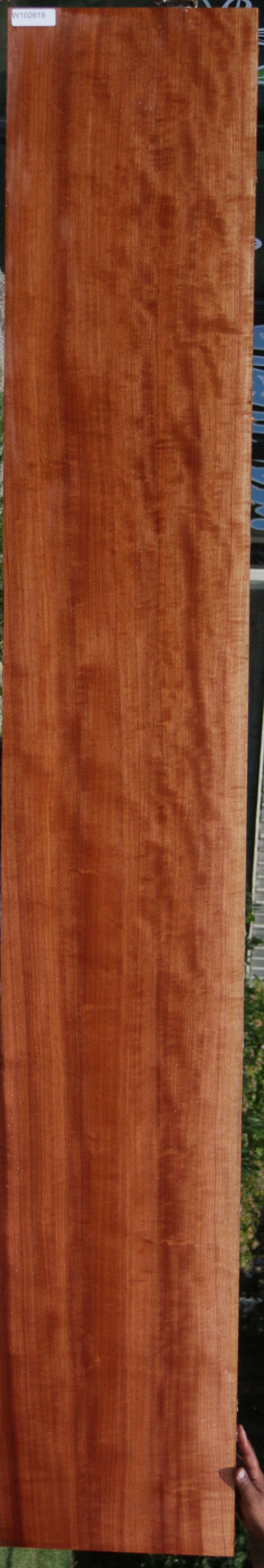 Figured African Makore Lumber