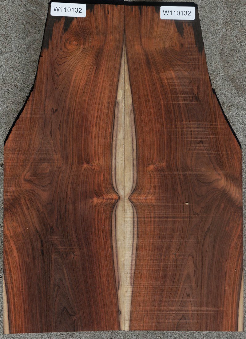Brazilian Rosewood Guitar Back Set Cook Woods