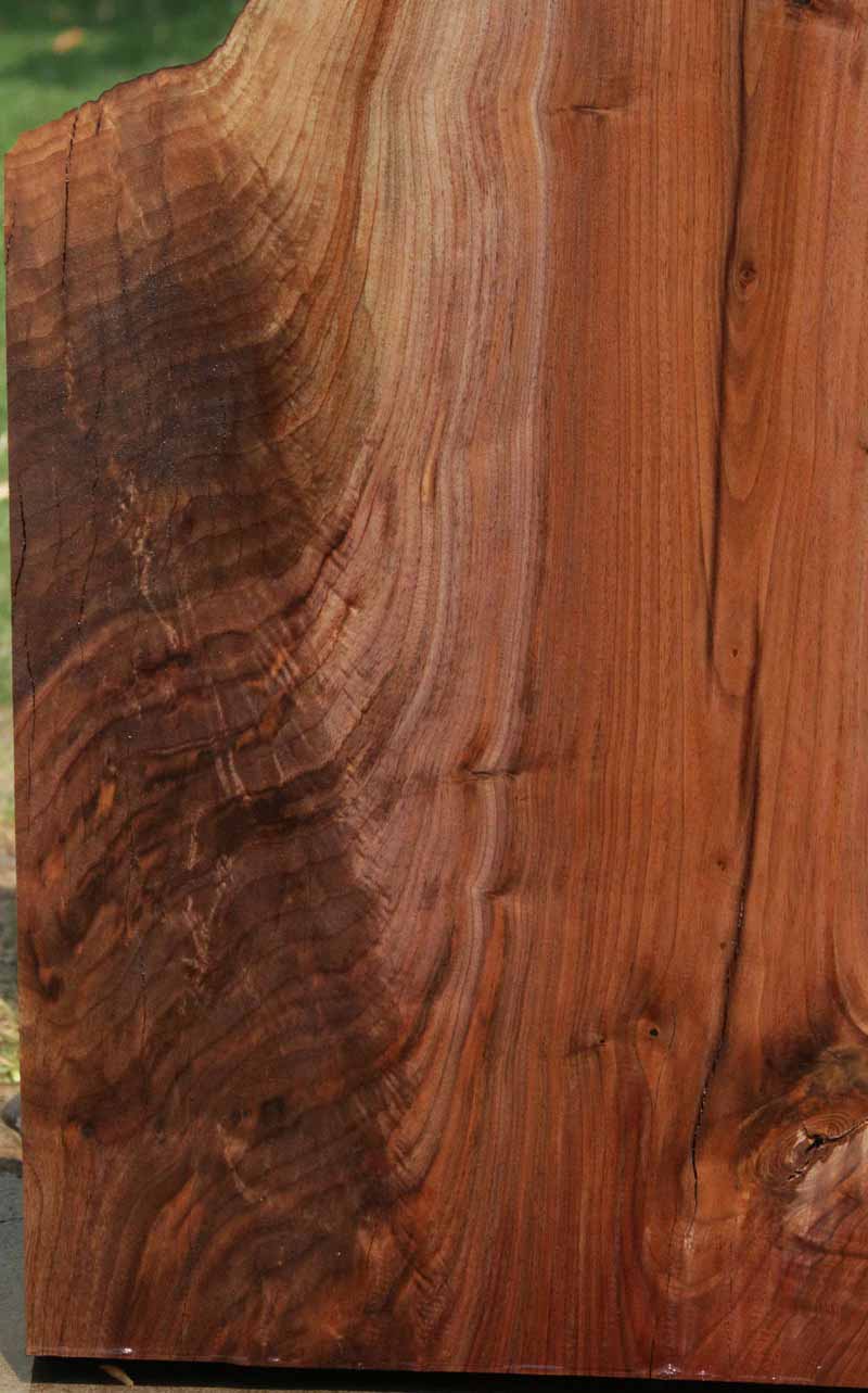 Extra Fancy Rustic Claro Walnut Live Edge Slab (Freight Shipping Requi –  Cook Woods