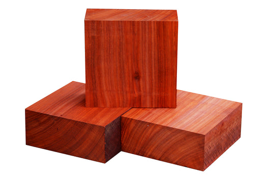 Padauk Bowl Blank (6-1/4" x 6-1/4" x 3")