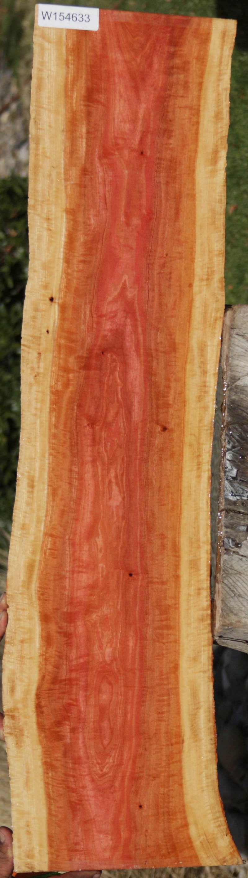 Pink Ivory Live Edge Lumber