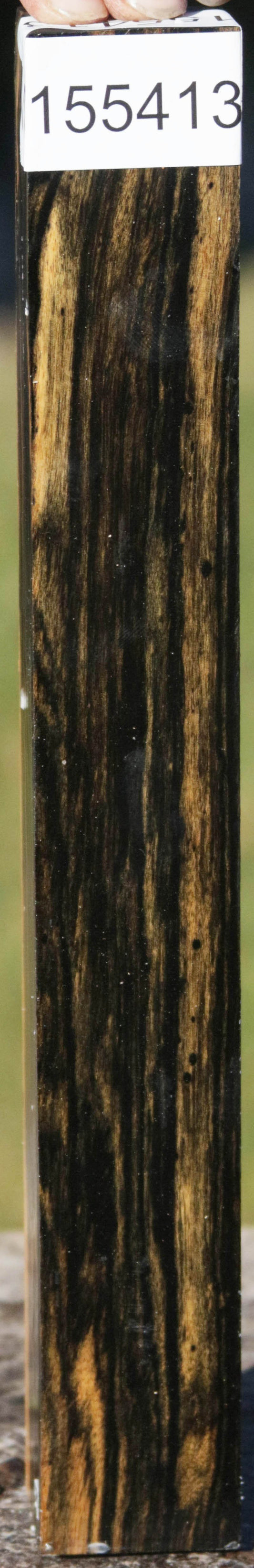 Black and White Ebony Turning Square